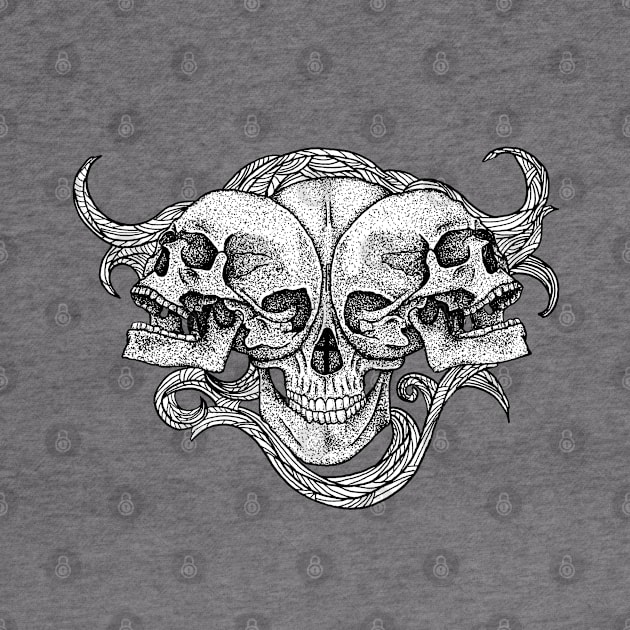 Skulls Composition by mayberus